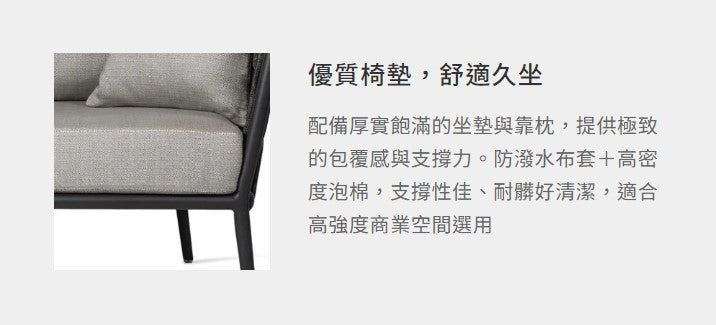 艾許 織帶沙發