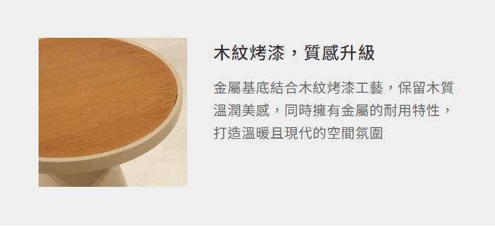 洛蒂 木紋茶几